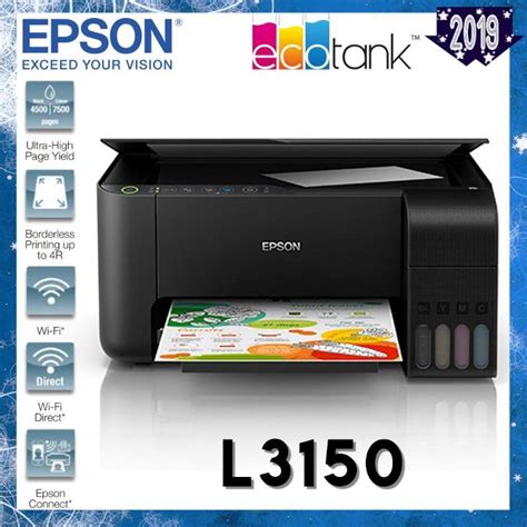 Epson Ecotank L3150 Wi Fi All In One Printer Computers And Tech