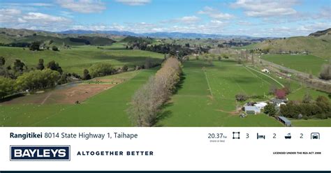 Rural For Sale By Negotiation 8014 State Highway 1 Taihape