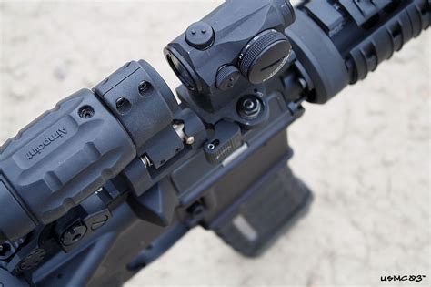 Getting The 3x Magnifier Closer To The Aimpoint Micro T1 W Pics