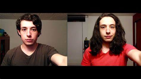 Male hormones known as androgens — a category that includes testosterone — stimulate hair growth on the face and body, and create fuller, thicker hair on the head. 2 Year Hair Growth Time Lapse - YouTube