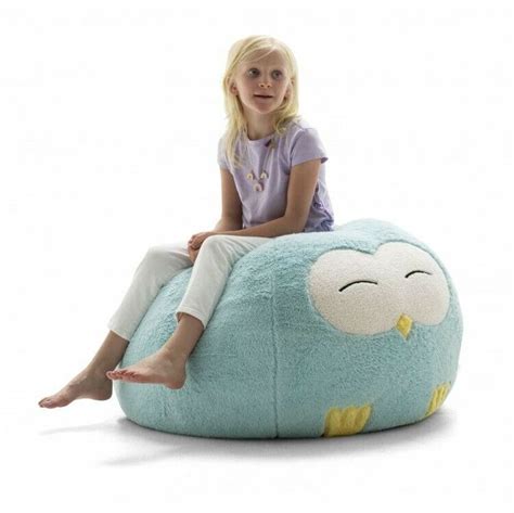 Bean bag chairs are incredibly comfortable as long as you're ok with adopting an effectively recumbent position. Childs Bean Bag Chair Owl Character Lightweight and ...