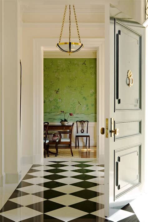 The Black And White Checkered Floor Lorri Dyner Design