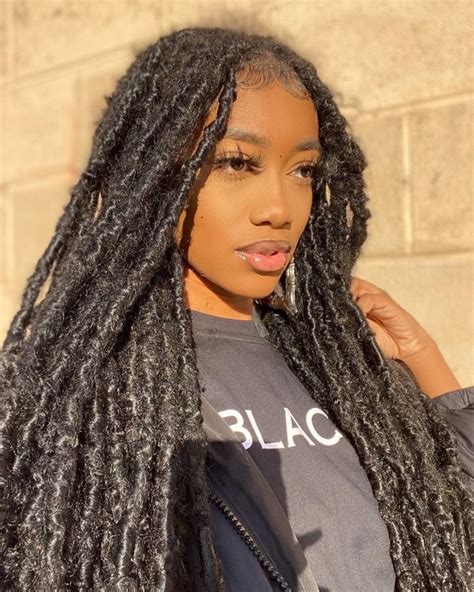 Distressed Locs Styles Ideas For Natural Faux Locs Jorie Hair Faux Locs Hairstyles Locs