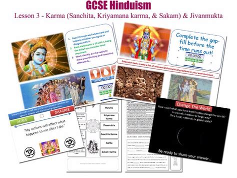 Gcse Hinduism Lesson 320 Karma Three Types Of Karma Cosmic Justice Jivan Mukti Sanchita