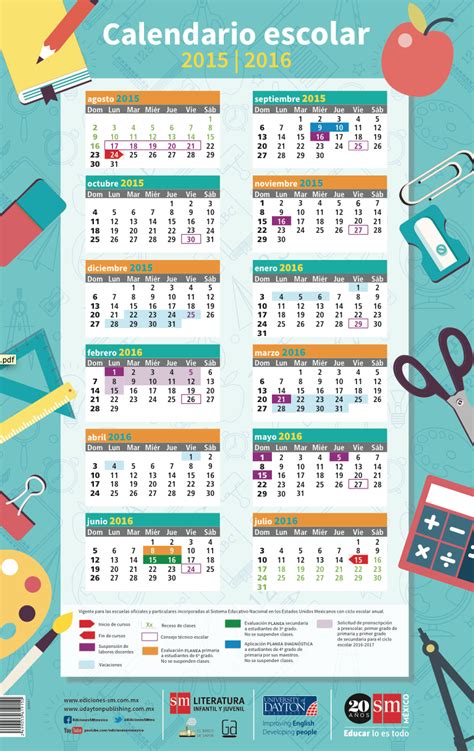 Descarga El Calendario Escolar Para El Curso Imagesee