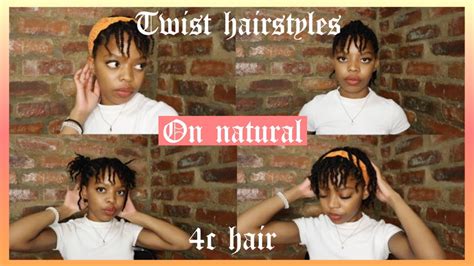 9 Mini Twist Styles On Natural 4c Hair South African Youtuber Youtube