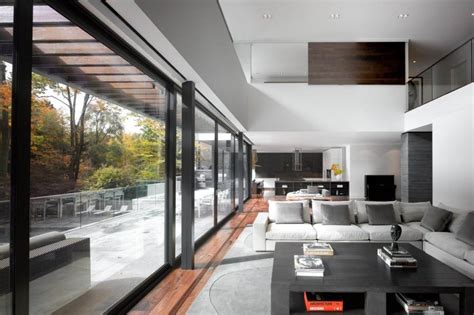 Impressive Modern Home In Toronto Canada Sala De Estar Elegante