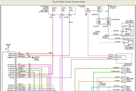 Brown/red right front speaker positive wire (+): 2008 Dodge Ram Radio Wiring Diagram Images - Wiring Diagram Sample