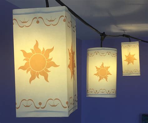 Tangled Lanterns Rapunzels Floating Lights 3 Round Or Etsy In 2021