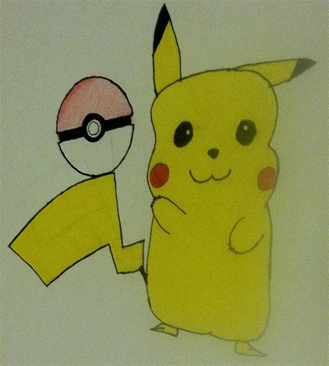 Pikachu And His Pokeball By Hermajestyyoungblood On Deviantart