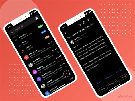 Facebook for android's dark mode actually surfaced publicly a few months ago. Gmail Dark Mode Mobile App - Free Figma Resource | Figma ...