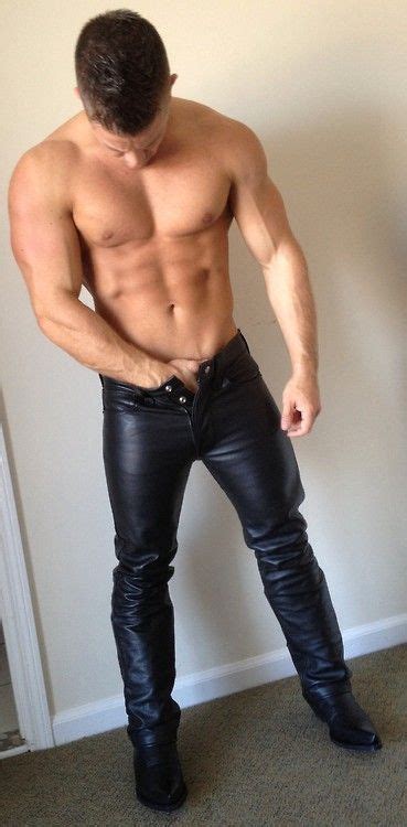 Man Wearing Leather Boots