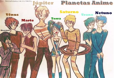 Planets Anime Version By Sennaadams On Deviantart
