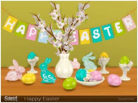 Happy Easter By Severinka Sims 4 Häuser Sims 4 Sims
