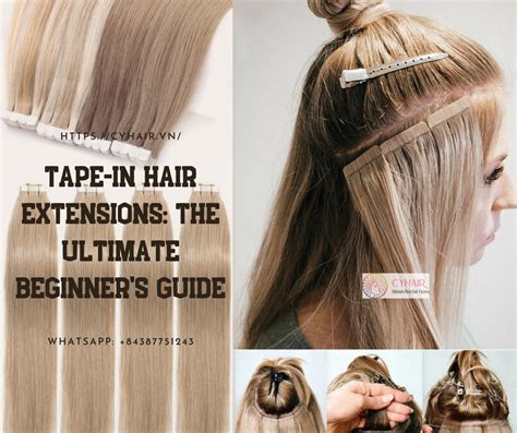 Tape In Hair Extensions The Ultimate Beginners Guide