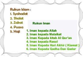 Rukun iman lengkap dengan makna dan pengertian iman beserta tingkatan iman menurut al qur'an dan rukun iman adalah tiang fondasi keimanan dari seorang muslim, jika ia mempunyai dan. 5 Rukun Islam Dan 6 Rukun Iman Serta Penjelasannya - Syiar ...