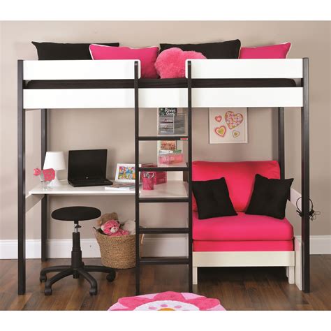 The Stompa Storage Bunk Bed Frame Provides Sleeping Space For 2