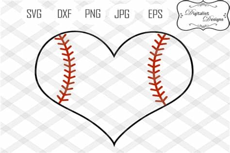 Using svg files for my cricut. baseball svg, heart svg, baseball shirt | Design Bundles