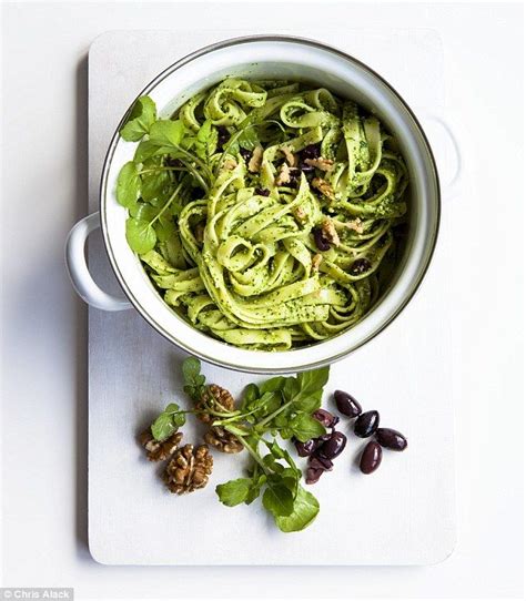 Top of the Crops: Tagliatelle with watercress, walnuts & olives ...
