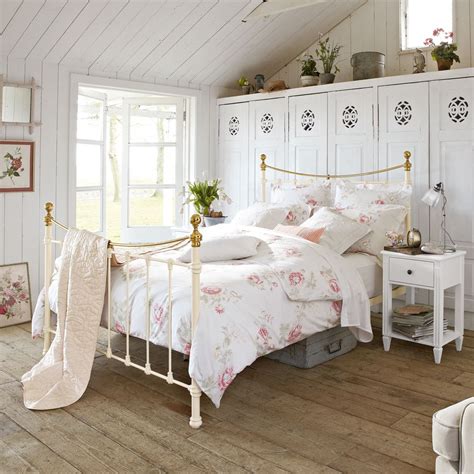 There are a variety of options to choose from. An iron bed captures the look in a vintage home | White iron beds, Wrought iron beds, Iron bed frame
