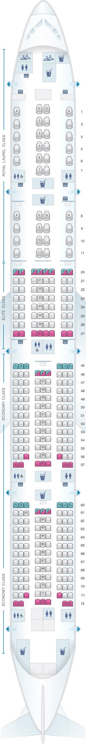 Eva Airlines 777 300er Seat Map