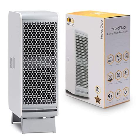 Buy Nectar Hexaduo Air Purifier With Washable And Reusable Electrostatic Filter For Home