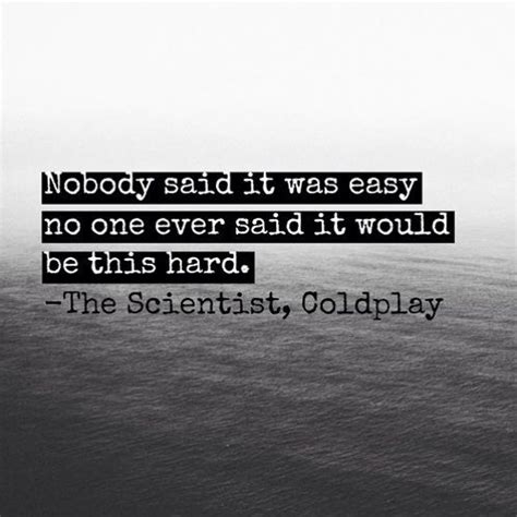 .and ask me your questions oh lets go back to the start running in circles, coming in tails heads on a science apart nobody said. ColdPlay - Nobody Said It Was Easy (Windeskind Rework) by ...