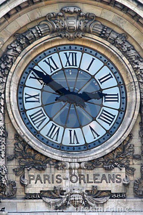 Paris Orleans Clock Clock Clock Decor Paris