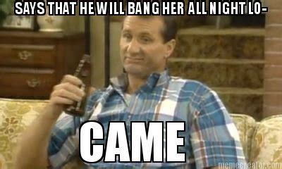 Our hearts are knit together in love. Al Bundy