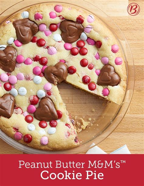 Maybe you would like to learn more about one of these? Peanut Butter M&M's™ Cookie Pie | Recipe | Desserts, Betty ...