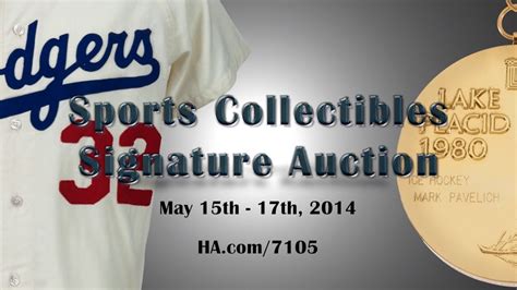 Heritage Auctions Sports Collectibles Signature Auction May