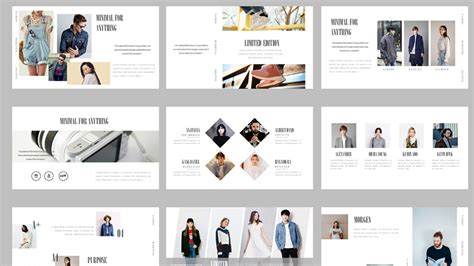 Template presentation suitable for business presentation. Morgen Free Powerpoint Template - Minimalist Free Presentation