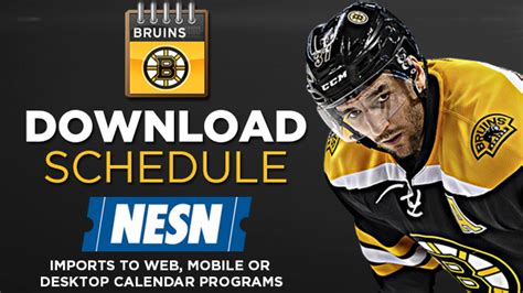 Boston Bruins Printable Schedule 2019 20 Pdf N Mlrqhxoeq7dm Their