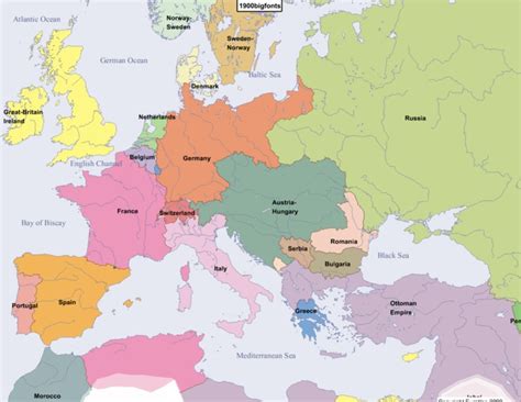 World Maps Library Complete Resources Maps Of Europe After Ww1