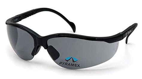 elvex rx 500c 1 5 diopter full lens magnifier safety glasses black frame clear lens enilme
