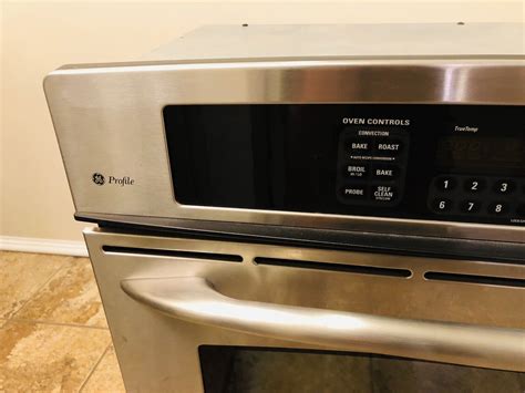 Ge Profile Stainless Electric Convection Oven And Microwave Combo