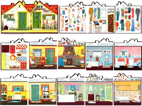 Free Printable Paper Doll House Printable
