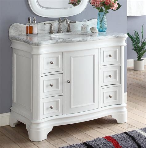 Sesto 42 Inch Bathroom Sink Vanity Hf 1044q 42