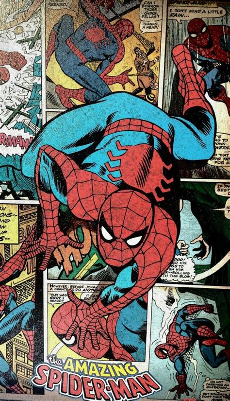 The Original Spiderman Original Spiderman Spiderman Comic Marvel