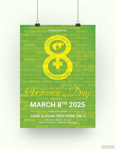 Printable Womens Day Poster Template In Psd Illustrator Outlook