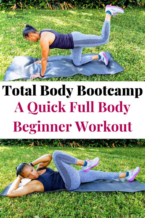 Total Body Bootcamp A Quick Full Body Beginner Workout Click To See