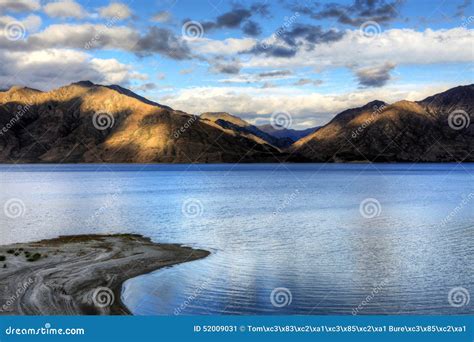 Lake Hawea New Zealand Stock Image Image Of Evening 52009031