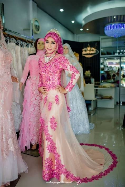 36 design gaun pengantin kebaya muslim ragam muslim
