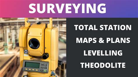 Surveying Survey Total Station Theodolite Levelling