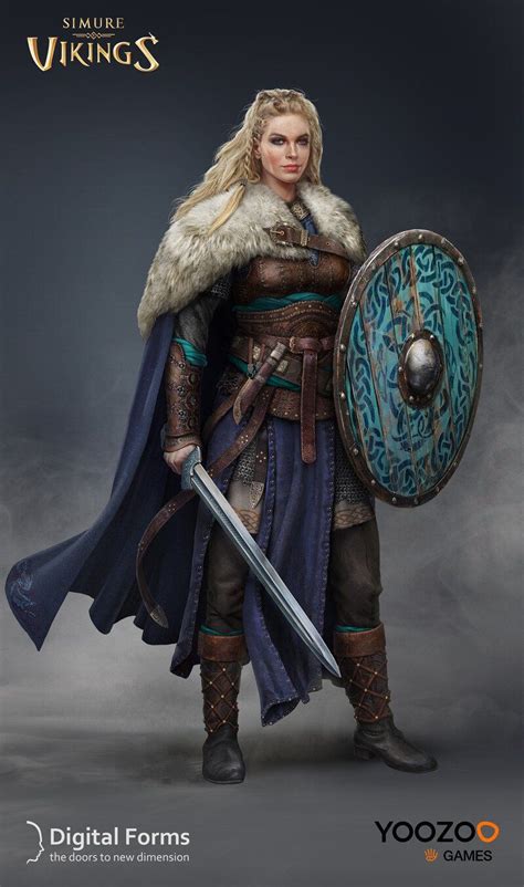 Artstation Characters For Simure Vikings Game Digital Forms Viking