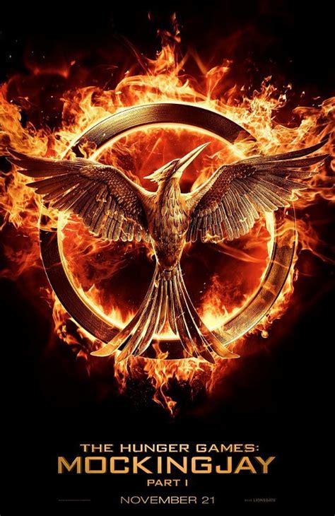 Mockingjay — part 1 is an american 2014 feature film directed by francis lawrence and adaptation of the first half of mockingjay by suzanne collins. 'The Hunger Games: Mockingjay, Part 1' Poster Is on Fire