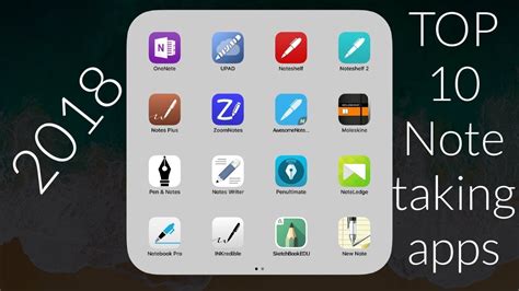Download free diary & journal apps for yr ios or android device. 2018's Top 10 note taking apps for iPad 2018 and iPad pro ...