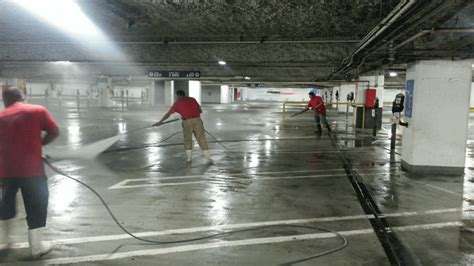Parking Garage Cleaning Clean County Powerwashing