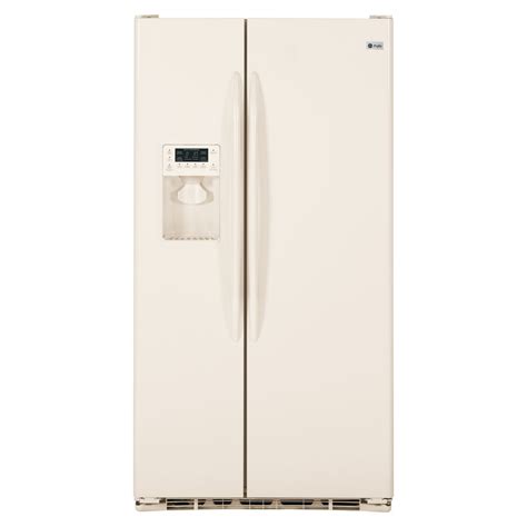 Shop Ge Profile 246 Cu Ft Side By Side Counter Depth Refrigerator