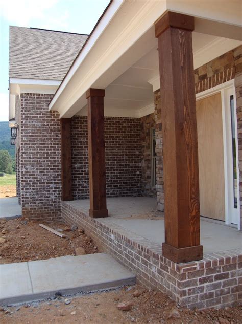 Wooden Porch Posts And Columns Porch Beams Front Porch Posts Front